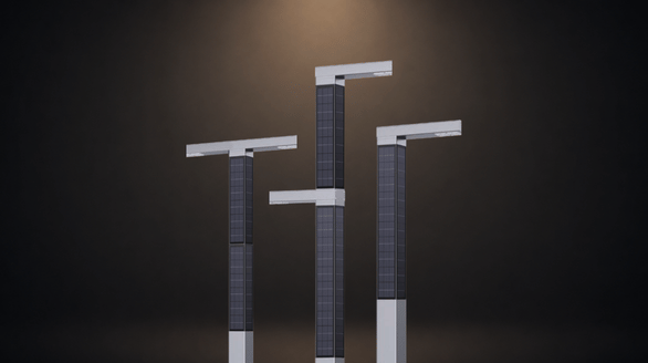 zubicon architectural pathway light solvert skybeam