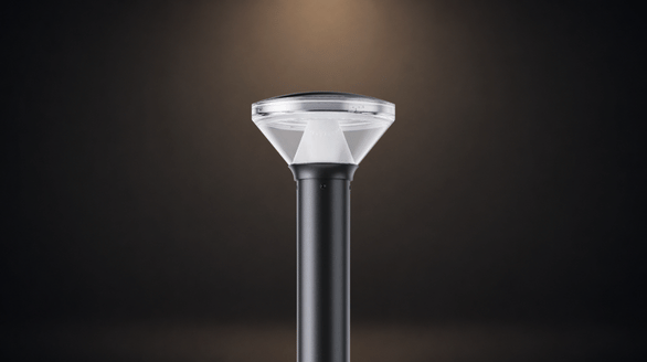 zubicon garden post light atlas solar