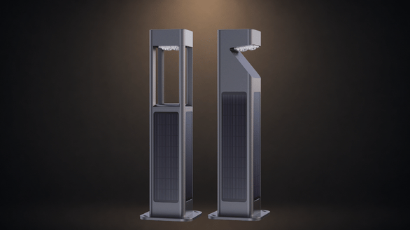 zubicon solar lawn light solvert cube